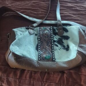 Calf Hair Myra Bag